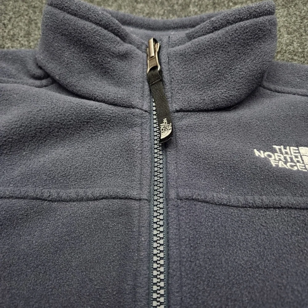 The North Face Fleece Jacket Gray‎ Youth Boys Size Medium Outdoors Explore